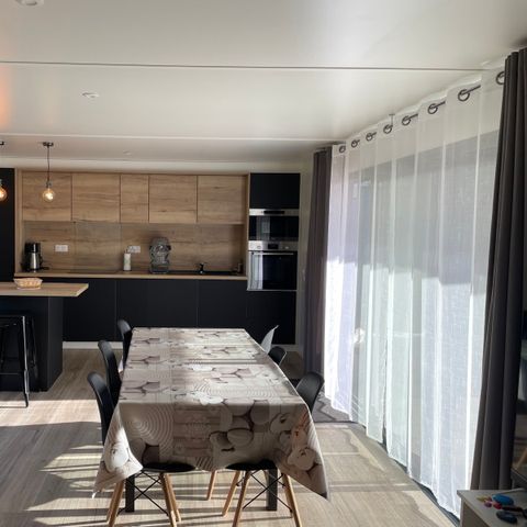 MOBILHOME 6 personas - COSY ECOLODGE (DF17) 3CH - CLIM - PISCINA/JACUZZI - WIFI - 2 TERRAZAS 6 pers