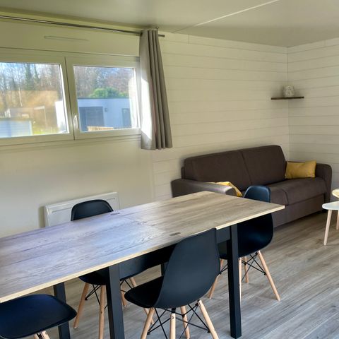 Mobilheim 4 Personen - CONFORTABLE ECOLODGE (DF23) 2CH - CLIM - WIFI - SWIMMINGPOOL/JACUZZI 4 pers