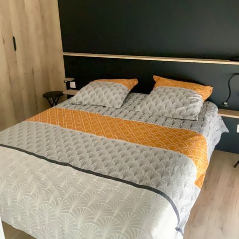 MOBILHOME 4 personnes - CONFORTABLE ECOLODGE (DF23) 2CH - CLIM - WIFI - PISCINE/JACUZZI 4 pers