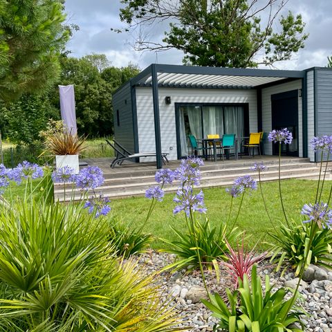 CASA MOBILE 4 persone - ECOLODGE TRANQUILLO (DF19) - 2 CAMERE, 2 BAGNI, WIFI, ARIA CONDIZIONATA, PISCINA/JACCUZI