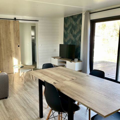 MOBILHOME 4 personnes - CONFORTABLE ECOLODGE (DF23) 2CH - CLIM - WIFI 