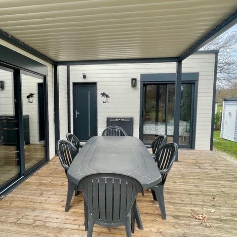 MOBILE HOME 6 people - ECOLODGE OMBRAGE ET AU CALME (DF25) 3 BEDROOMS, 1 BATHROOM, TERRACE, WIFI, sleeps 6