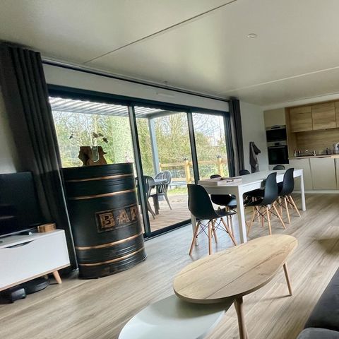 Mobilheim 6 Personen - ECOLODGE OMBRAGE ET AU CALME (DF25) 3 Zi., 1 Bad, TERRASSE, WIFI, 6 Pers.