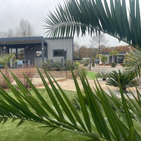 MOBILE HOME 4 people - Luxury Ecolodge Domaine de la forêt (Immobilhome) 2 bedrooms: air conditioning/LL/LV/ access to heated and covered swimming pool included