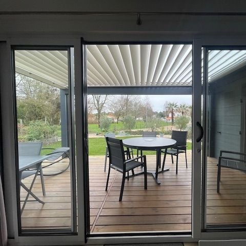 MOBILE HOME 4 people - Luxury Ecolodge Domaine de la forêt (Immobilhome) 2 bedrooms: air conditioning/LL/LV/ access to heated and covered swimming pool included