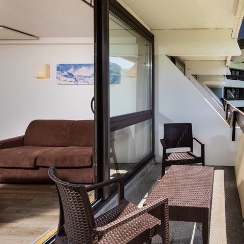 Apartement 4 Personen - 2-Zimmer-Wohnung 4 Personen mit Balkon