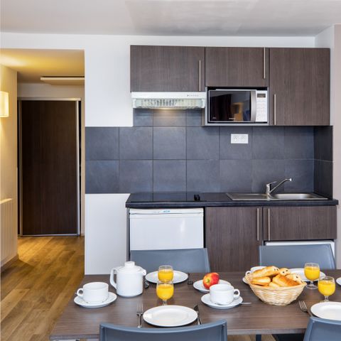 Piso 4 personas - Apartamento de 2 habitaciones para 4 personas sin balcón