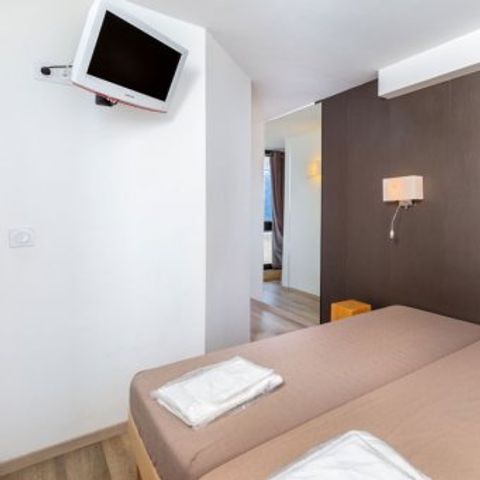 Apartement 4 Personen - 2-Zimmer-Wohnung 4 Personen ohne Balkon