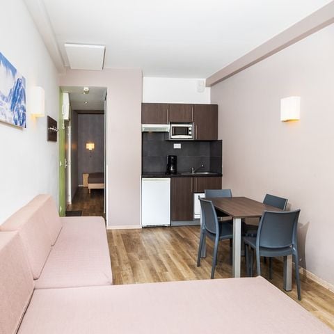 APPARTEMENT 4 personnes - 2 Pièces 4 personnes sans Balcon expo Nord