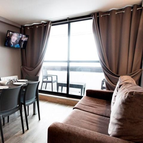 APPARTEMENT 4 personen - 2-kamer appartement voor 4 personen zonder balkon