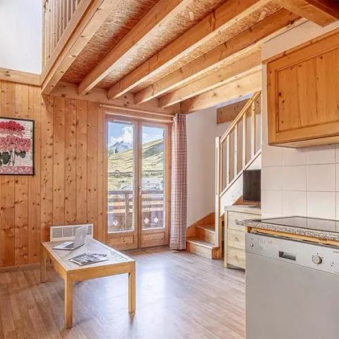 Apartement 8 Personen - 3-Zimmer-Wohnung + Mezzanin oder Bergecke - 8 Personen