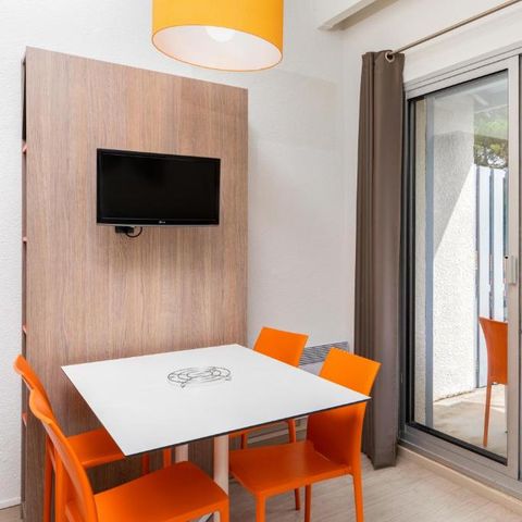 Appartement 6 personen - 2-kamer appartement voor 6 personen - Parkzicht