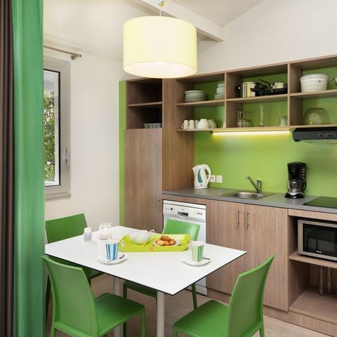 Appartement 6 personen - 2-kamerappartement voor 6 personen