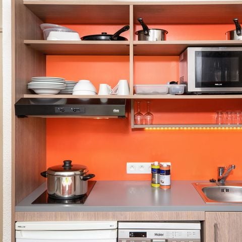 Apartment 6 persons - 2-room flat for 6 people (Bed and Breakfast)