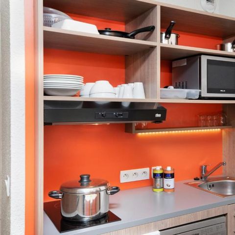 Apartement 3 Personen - 2-Zimmer-Wohnung 3 Personen