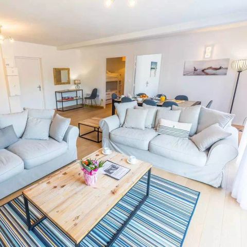 APPARTEMENT 10 personen - Appart. 4 kamers nachthoek 8-10 pers