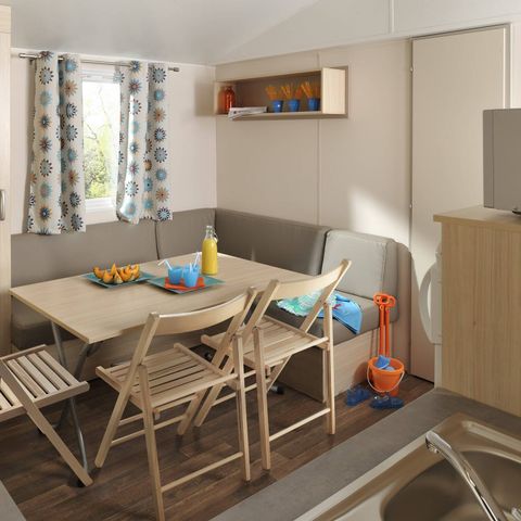 MOBILHOME 6 personnes - Mobil-home | Comfort | 3 Ch. | 6 Pers. | Terrasse surélevée