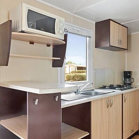 MOBILHOME 6 personas - Mobil-home | Confort | 2 Dormitorios | 4/6 Pers. | Terraza elevada