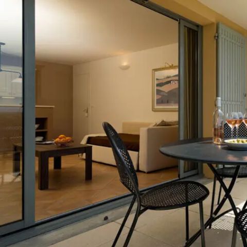Apartment 4 persons - 2-room apartment sleeps 4 - Air-conditioned