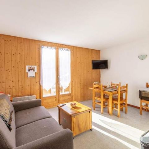 Studio 4 personen - balkon of terras