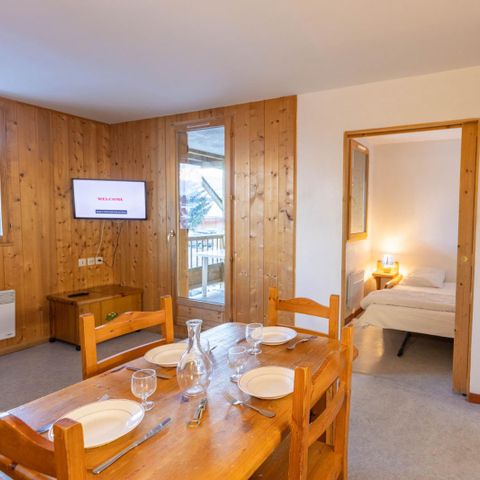 APPARTEMENT 6 personnes - 2 pièces Cabine - terrasse ou balcon - 2P6