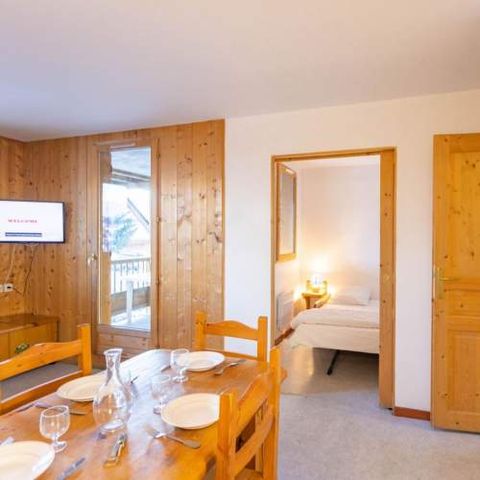 Wohnung 6 personen - 2-Zimmer-Kabine - Terrasse oder Balkon - 2P6