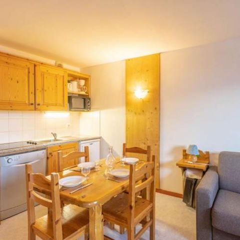 Apartement 6 Personen - 2-Zimmer-Kabine - Terrasse oder Balkon - 2P6