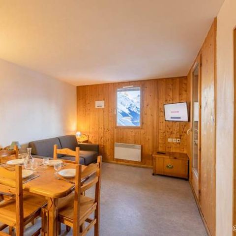 APPARTEMENT 6 personnes - 2 pièces Cabine - terrasse ou balcon - 2P6