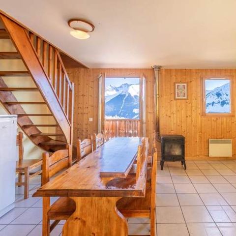 Chalet 10 Personen - 4 Zimmer Duplex, 2 Balkone, Holzofen DUPLEX10