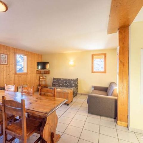 CHALET 10 personnes - 4 pièces Duplex, 2 balcons, poêle à bois DUPLEX10