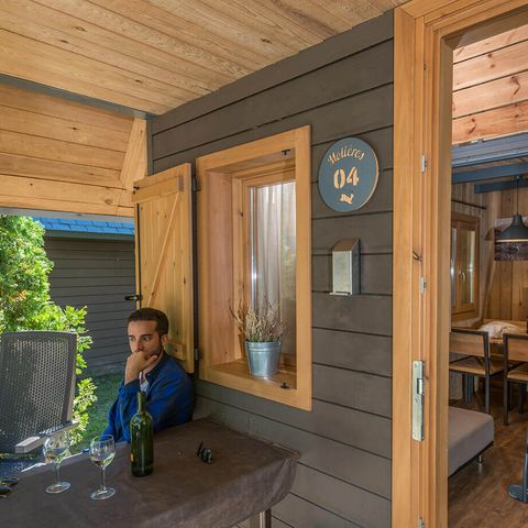 Bungalow 4 personen - LUXE RAND