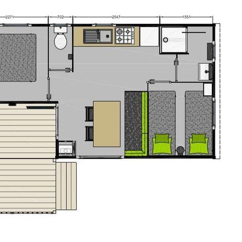 Mobile home 4 persons - Malaga
