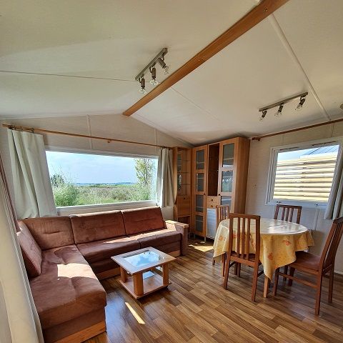 Stacaravan 6 personen - Saphir Panoramic 2 slaapkamers