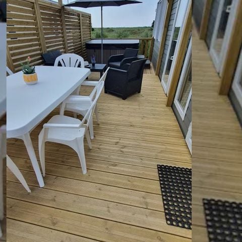 BUNGALOW 8 personnes - OHIO 3 chambres+ SPA inclus pour les séjours de 5 nuits et +