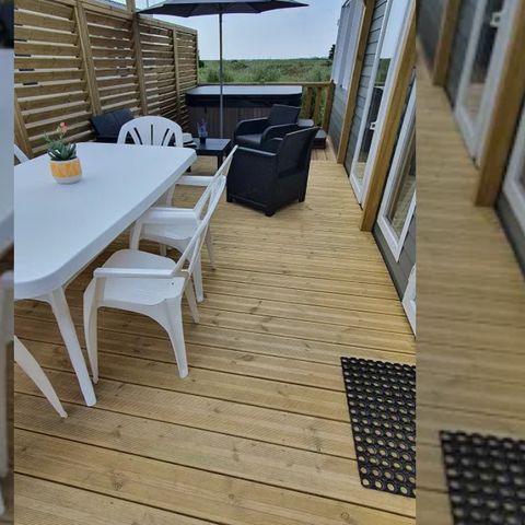 MOBILHOME 8 personas - OHIO 3 habitaciones + SPA incluido para estancias de 5 noches o más