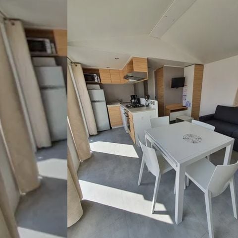 MOBILE HOME 8 people - OHIO 3 bedrooms + SPA included for stays of 5 nights or more