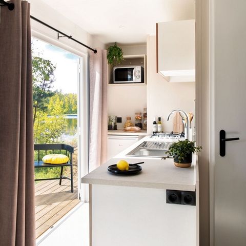 Mobile home 6 persons - Rivièra 2 bedrooms small sea view