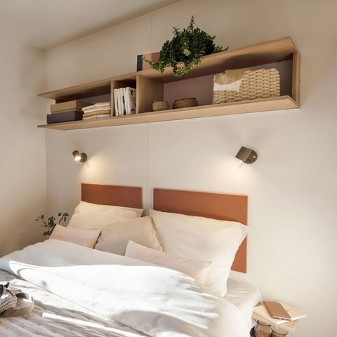 Mobile home 6 persons - Rivièra 2 bedrooms small sea view