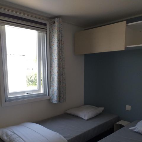 Mobile home 6 persons - 2-bedroom loggia with sea view + SPA included for stays of 5 nights or more