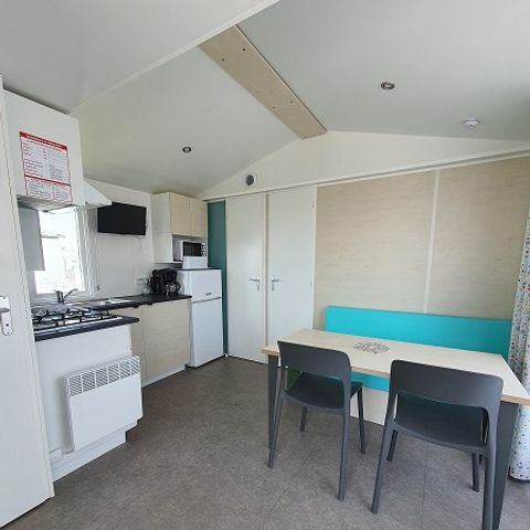 Mobile home 6 persons - 2-bedroom loggia with sea view + SPA included for stays of 5 nights or more