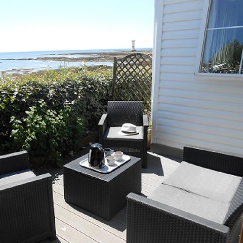 BUNGALOW 8 personnes - Nautilhome 3 chambres Vue mer