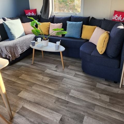 MOBILHOME 8 personnes - 002 (3 chambres, 2 salle d'eau) - Clim, TV, Lave-vaisselle, Lave-linge - Terrasse