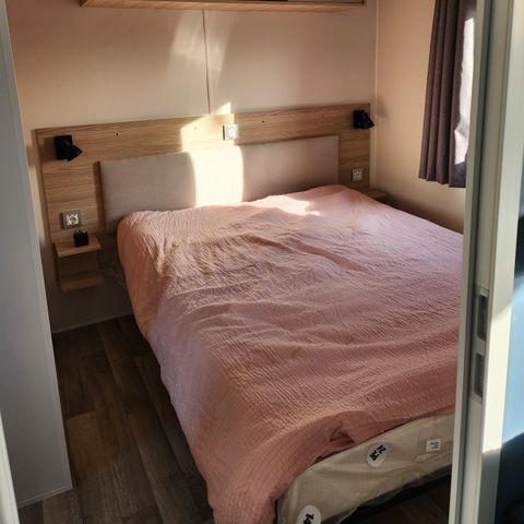 MOBILHOME 8 personas - 002 (3 dormitorios, 2 cuartos de ducha) - Aire acondicionado, TV, Lavavajillas, Lavadora - Terraza