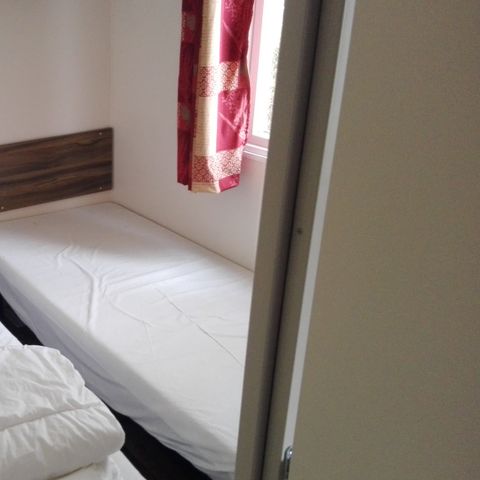 MOBILE HOME 6 people - 006 (3 bedrooms, 1 shower room) - Air conditioning, TV - Covered terrace