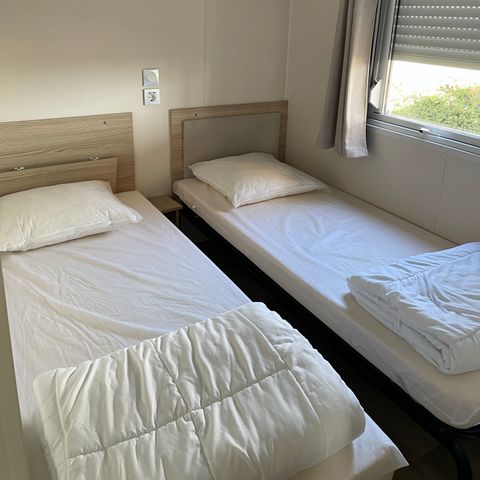 CASA MOBILE 8 persone - 008 (3 camere da letto, 2 bagni con doccia) - Aria condizionata, TV, Lavastoviglie - Terrazza coperta