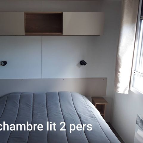 Mobilheim 8 Personen - 3 Schlafzimmer 2 Badezimmer - Lattes MH LUMI 302