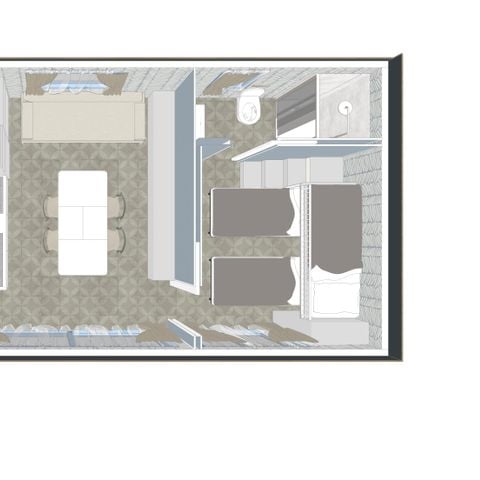 MOBILHOME 5 personnes - Maxicaravan JACUZZI VIEW
