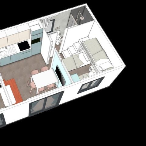 Mobile home 5 persons - Maxicaravan Eco Green