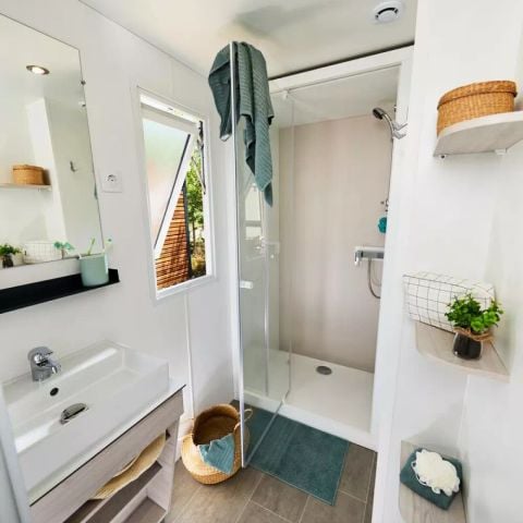 CASA MOBILE 5 persone - Cottage con 3 stanze, per 4/5 persone, climatizzato + TV