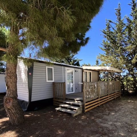 MOBILHOME 5 personas - Cabaña de 3 habitaciones para 4/5 personas, con aire acondicionado y televisión